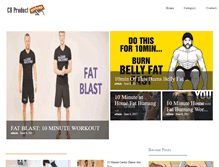 Tablet Screenshot of cbproductreviews.com